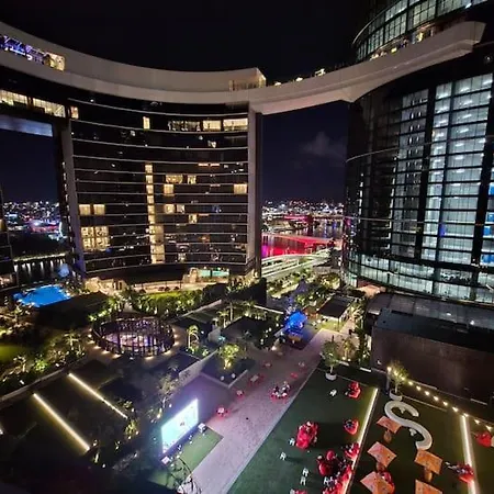 Tokyo Calm Elegant Cbd Escape At Queen's Wharf Apartment