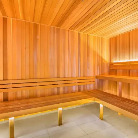 Apartment Zen Cozy 1 Bedroom With 2 Beds Pool Gym Sauna