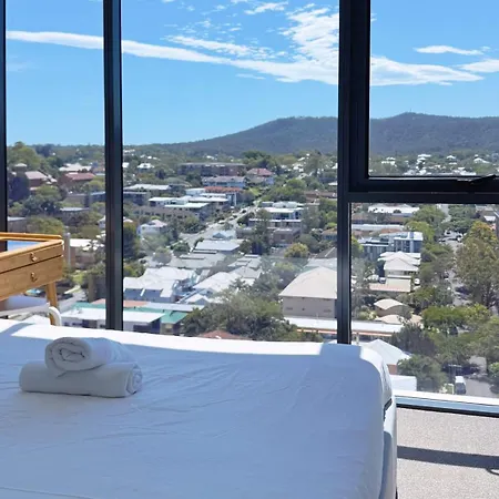 Apartment Amazing Views 2bd 2ba Homey Toowong Abode Pool M29