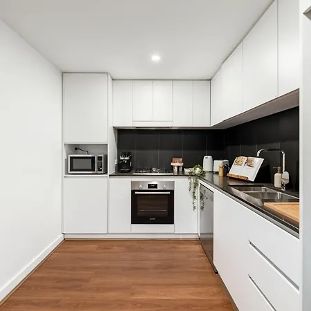 Apartment Zen Cozy 1 Bedroom With 2 Beds Pool Gym Sauna