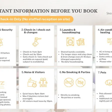 Smart Self Check-in - Carina Apartment