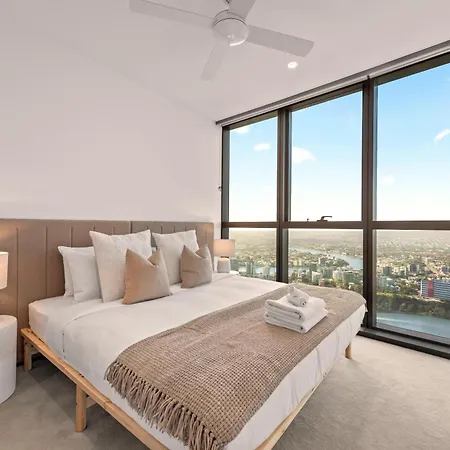Queens Wharf 1br Skyline With Free Parking *
