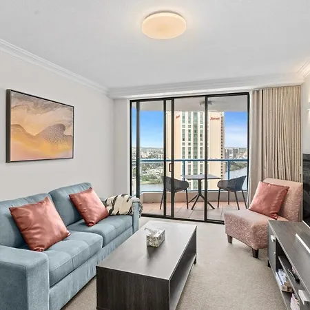 Apartment Story Bridge River Views, Pool, Sauna And Parking *