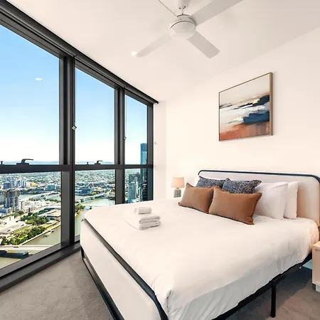 Queens Wharf | Lavish Gem, Majestic View, Parking! * Brisbane
