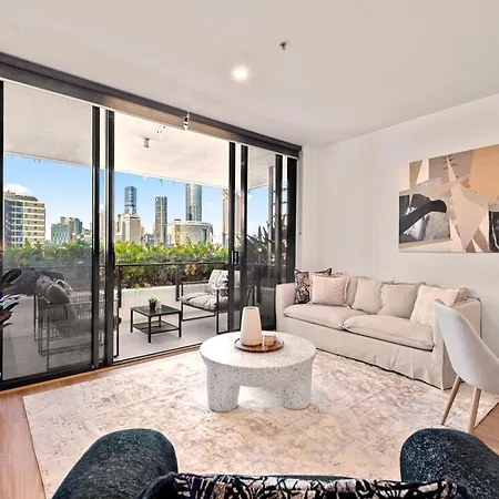 Ivy & Eve - 2br - Pool - Balcony - Parking Apartment Brisbane