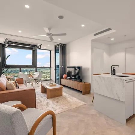 Queen's Wharf 1br With View, Pool And Free Parking * Brisbane