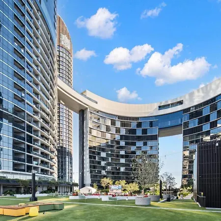 Luxury 54f Skyline Iconic Queens Wharf 1br * Brisbane