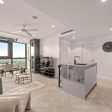 Queen's Wharf 1br View With Free Parking Apartment
