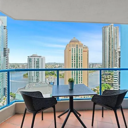 Apartment Story Bridge River Views, Pool, Sauna And Parking *