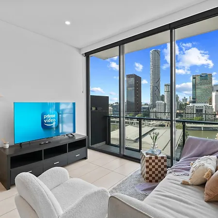 Apartment Modern 2br With River View & Free Parking! Brisbane