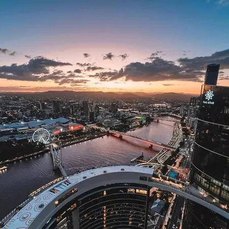 Apartment Level 46 Luxury Queens Wharf With Unblocked Southbank & River View