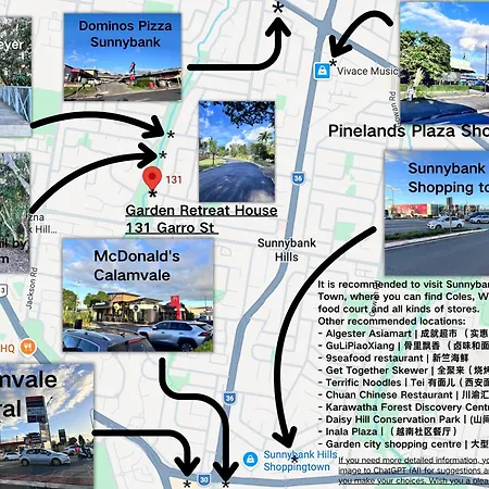 Garden Retreat House - Super Quite And Peace 闹中带静的理想住房 Homestay Brisbane