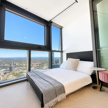 Queens Wharf Diamond Level 60, Sleep 5, 1 Carpark *