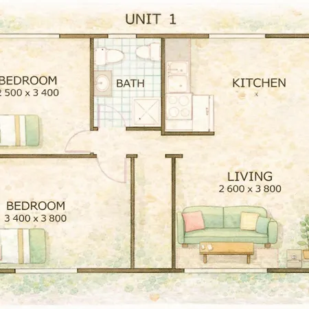 Limone - 2br - Sleeps 6 - Cbd And Free Parking Apartment