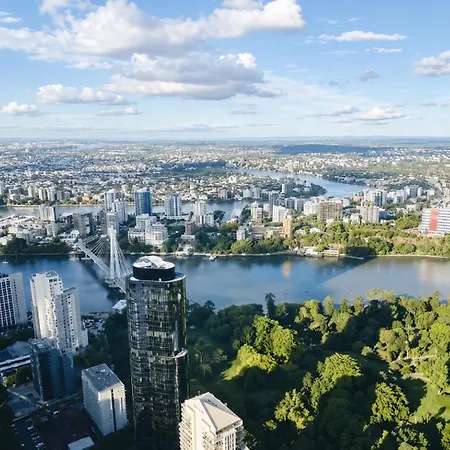 Queen's Wharf Lv 62 1bedroom - And Skyline View Apartment Brisbane