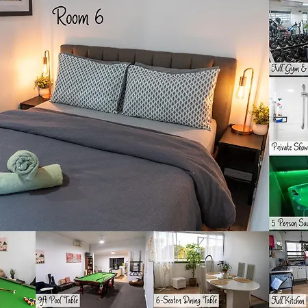 Hot Tub, Ice Bath, Gym, Sauna, Pool Table Coorparoo Haven * Brisbane