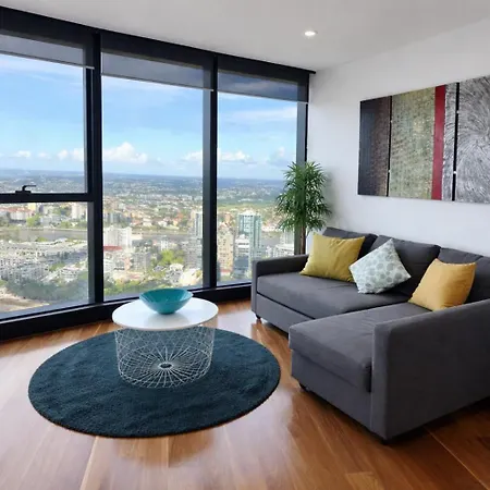Sky-high Luxury On 50th Floor Breathtaking Views By Stylish Brisbane