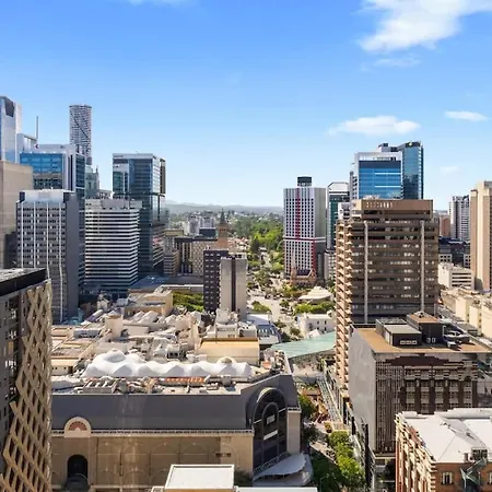 Escape 2bed-2bath-1car-pool-views - Cbd Apartment Brisbane