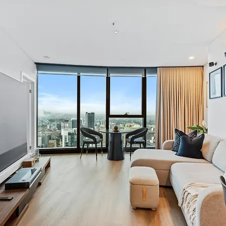 Apartment Skytower Level 53 Free Parking Sleeps 5 Cbd *