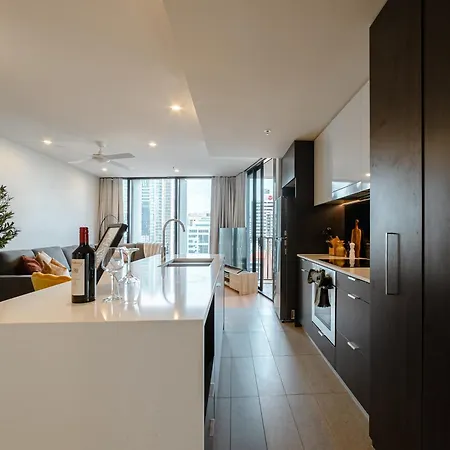 Lux 20th Floor 2br 2bath, Infinity Pool, Gym, Wifi Brisbane