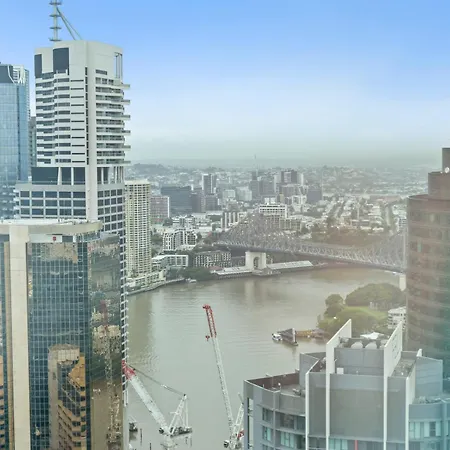 Apartment Skytower Level 53 Free Parking Sleeps 5 Cbd Brisbane