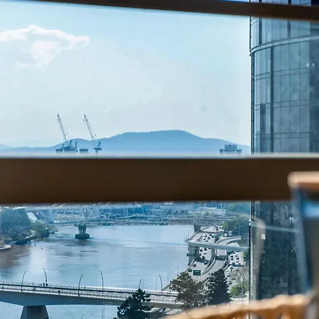 Apartment Queens Wharf Charm W/ Balcony Views - Lv 15 - Brisbane