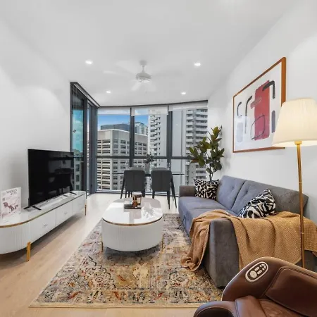Landmark Queens Wharf 1br Wit Pool Gym And View Apartment Brisbane