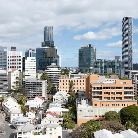 Stylish Escape Free Parking For 2 Walk To Cbd * Brisbane
