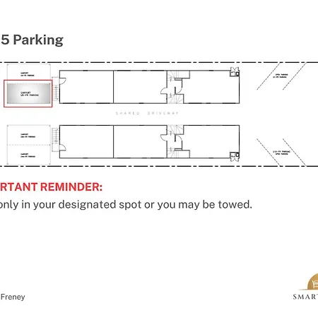 Smart Self Check-in - Freney Park Apartment