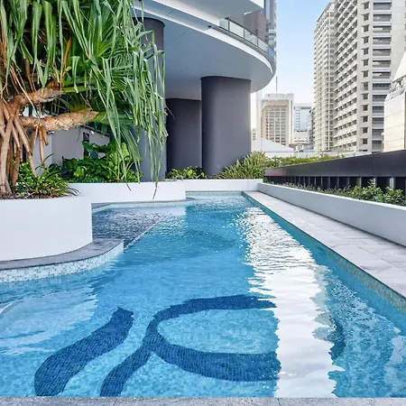 Level 30 Luxury One Bedroom Panoramic Views At Queen's Wharf Apartment