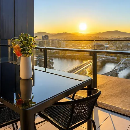 The Sunset Perch Panoramic River Escape