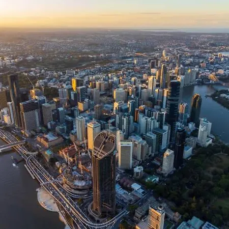 Apartment Luna On The River - Riverview 3 Bed @southbank - Brisbane