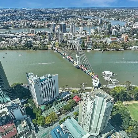 Premium Cbd Skytower Sleeps 5 Free Parking X1 Apartment Brisbane
