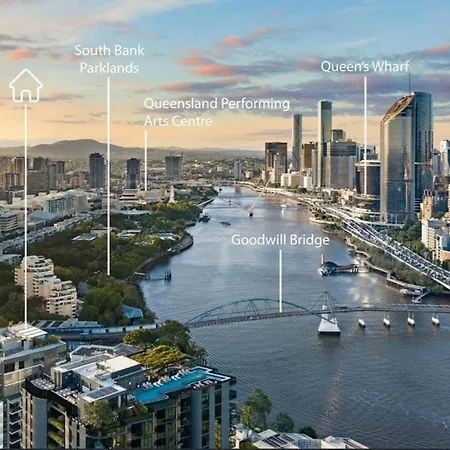 The Southbank Nook - River & View Apartment *