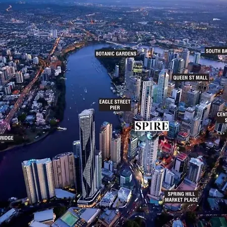 Apartment Luxury Cbd With 180 River Views & Rooftop Pool