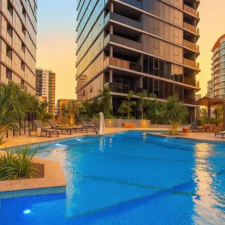 Modern W Pool, Gym, Views - South Brisbane