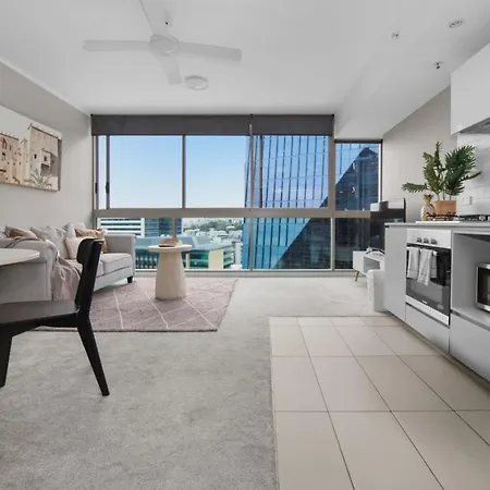 Stylish Fortitude Valley Aptcity Views Parking *