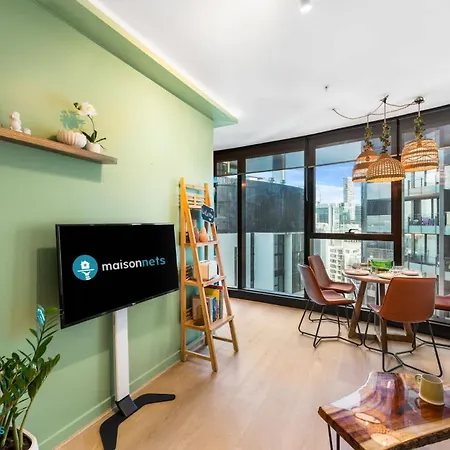 Sky Tower 1br Luxe Retreat Pool & Gym Apartment Brisbane