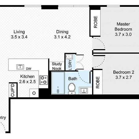 View 2-bed Fortitude Valley Brisbane