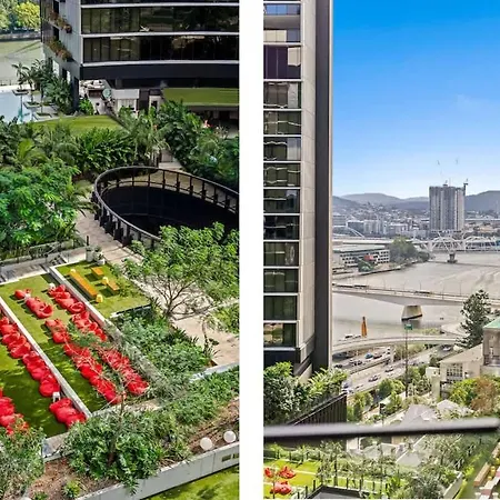 Queens Wharf - Beautiful 13th Floor Executive Apartment Brisbane
