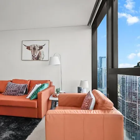 Apartment Level 43 Water Views - 2br - Sleeps 6 & Baby Brisbane