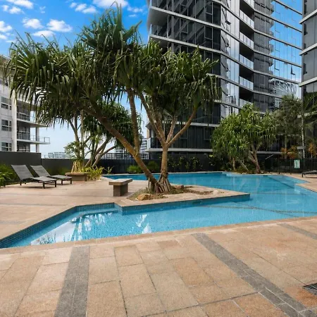 Level 22 Skyline Views With Sauna, Gym, Pool And Free Parking Apartment Brisbane