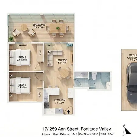 2br - Lagoon Pool Gym - Sleeps 6 - Baby Equipped - Free Parking * Brisbane