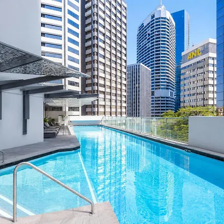 Cityscape At Aurora Tower Brisbane