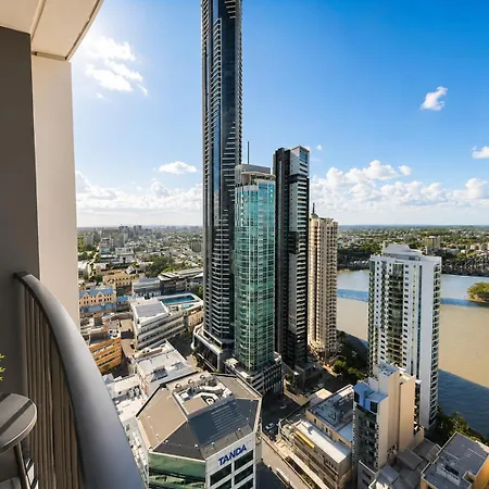 Metropolitan Luxe Balcony With Skyline Views