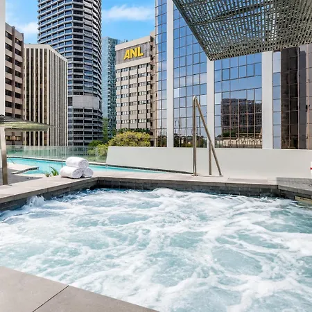 Cityscape At Aurora Tower Brisbane
