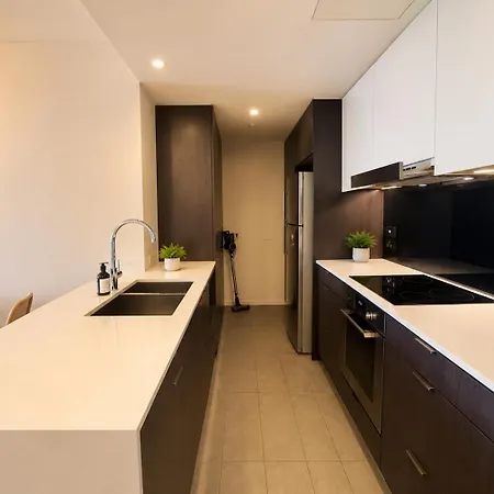 Metropolitan Luxe Balcony With Skyline Views Brisbane