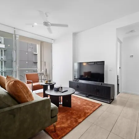 Valley Stylish Parking Pool And Gym Apartment Brisbane