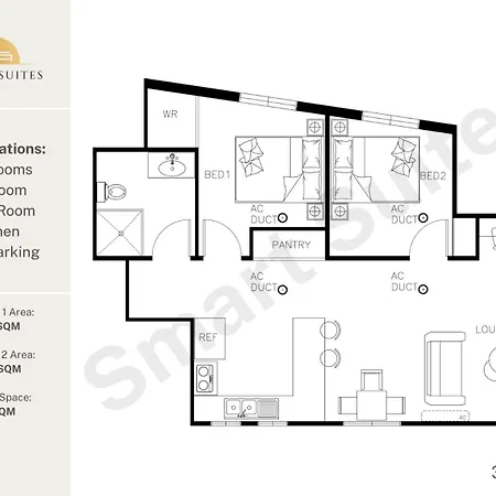 Apartment Smart Self Check-in - Sunnybank Station *