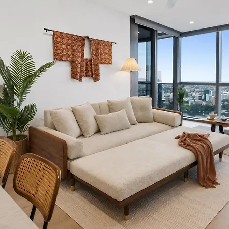 Tokyo Calm Elegant Cbd Escape At Queen's Wharf * Brisbane